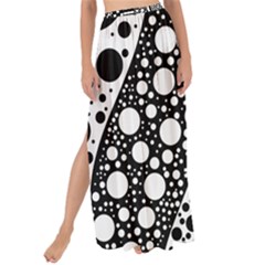 Black And White Maxi Chiffon Tie-up Sarong by gasi