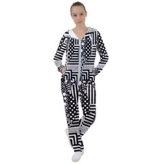 Black And White Women s Tracksuit by gasi