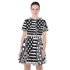 Black And White Sailor Dress by gasi