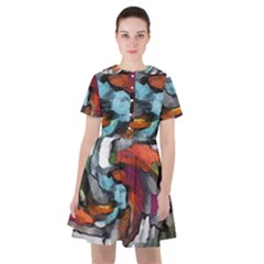 Abstract Art Sailor Dress by gasi