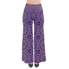 Kaleidoscope Scottish Violet So Vintage Palazzo Pants by Mazipoodles