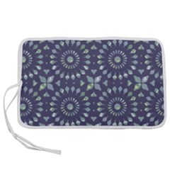 Kaleidoscope Deep Purple Pen Storage Case (m) by Mazipoodles