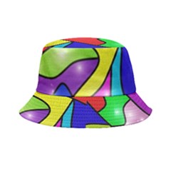 Colorful Abstract Art Bucket Hat by gasi