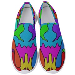 Beautiful Colorful Design Men s Slip On Sneakers by gasi