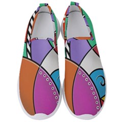 Modern Art Design Men s Slip On Sneakers by gasi