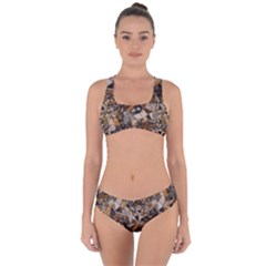 Background Graphic Beautiful Wallpaper Abstract Criss Cross Bikini Set by Uceng