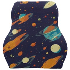 Space Galaxy Planet Universe Stars Night Fantasy Car Seat Velour Cushion  by Uceng