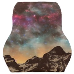 Mountain Space Galaxy Stars Universe Astronomy Car Seat Back Cushion  by Uceng