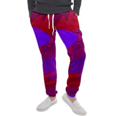 Background Pattern Purple Texture Design Wallpaper Men s Jogger Sweatpants by Uceng