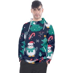 Colorful Funny Christmas Pattern Men s Pullover Hoodie by Uceng