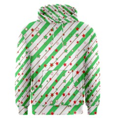 Christmas Paper Stars Pattern Texture Background Colorful Colors Seamless Men s Core Hoodie by Uceng