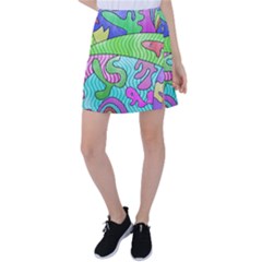 Colorful Stylish Design Tennis Skirt by gasi