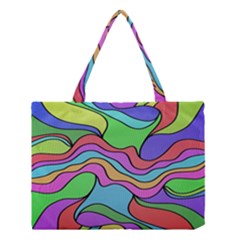 Colorful Stylish Design Medium Tote Bag by gasi