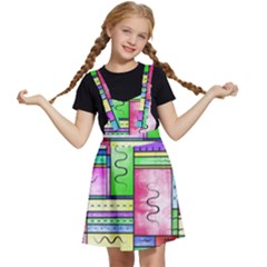 Colorful Pattern Kids  Apron Dress by gasi