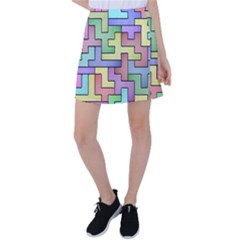 Colorful Stylish Design Tennis Skirt by gasi