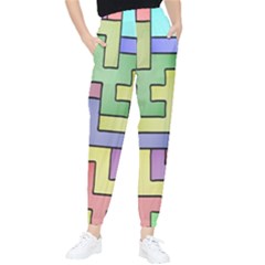 Colorful Stylish Design Tapered Pants by gasi