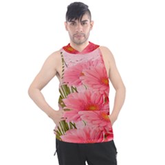 Nature Flowers Men s Sleeveless Hoodie by Sparkle