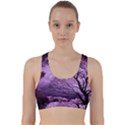 Violet Nature Back Weave Sports Bra View1