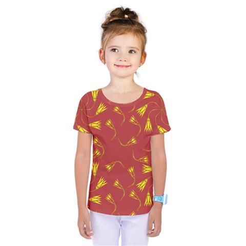 Background Pattern Texture Design Kids  One Piece Tee by Ravend