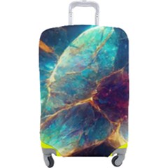 Abstract Galactic Luggage Cover (large) by Ravend