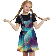 Abstract Galactic Kids  Apron Dress by Ravend