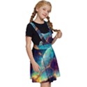 Abstract Galactic Kids  Apron Dress View3