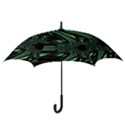 Art Pattern Abstract Design Hook Handle Umbrellas (Medium) View3