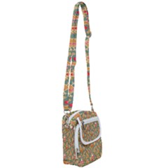 Pattern Seamless Shoulder Strap Belt Bag by artworkshop