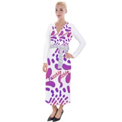  Im Fourth Dimension Fazzme Velvet Maxi Wrap Dress by imanmulyana