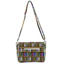 Books On A Shelf Shoulder Bag with Back Zipper View3