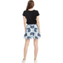 Blue Dolphins Pattern Waistband Skirt View2