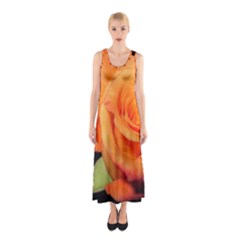 Color Of Desire Sleeveless Maxi Dress by tomikokhphotography