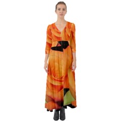 Color Of Desire Button Up Boho Maxi Dress by tomikokhphotography