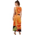 Color of Desire V-Neck Chiffon Maxi Dress View2