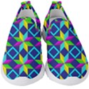 Colorful stars pattern                                                                  Kids  Slip On Sneakers View1