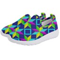 Colorful stars pattern                                                                  Kids  Slip On Sneakers View2