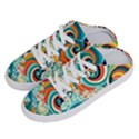 Wave Waves Ocean Sea Abstract Whimsical Half Slippers View2