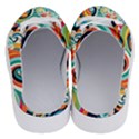 Wave Waves Ocean Sea Abstract Whimsical Half Slippers View4