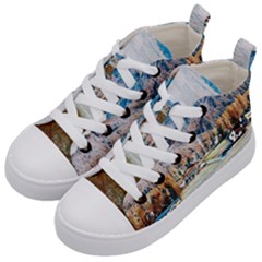 Trentino Alto Adige, Italy  Kids  Mid-top Canvas Sneakers by ConteMonfrey