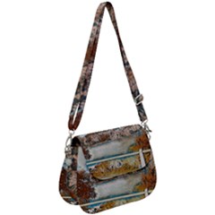 Side Way To Lake Garda, Italy  Saddle Handbag by ConteMonfrey