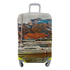 Boats On Lake Garda, Italy  Luggage Cover (small) by ConteMonfrey