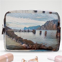 Ducks On Gardasee Make Up Pouch (medium) by ConteMonfrey