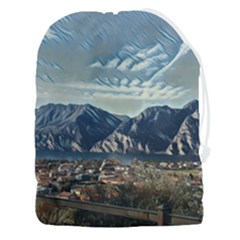 Lake In Italy Drawstring Pouch (3xl) by ConteMonfrey