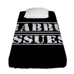 Babbu Issues - Italian Daddy Issues Fitted Sheet (single Size) by ConteMonfrey