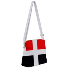 Arpitania Flag Zipper Messenger Bag by tony4urban