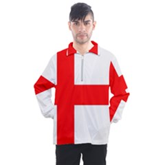 Bologna Flag Men s Half Zip Pullover by tony4urban