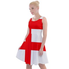 Bologna Flag Knee Length Skater Dress by tony4urban