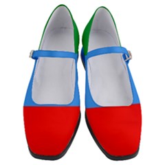 Dagestan Flag Women s Mary Jane Shoes by tony4urban