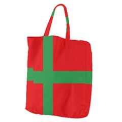 Bornholm Denmark Flag Giant Grocery Tote by tony4urban