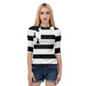 Brittany Flag Quarter Sleeve Raglan Tee View1